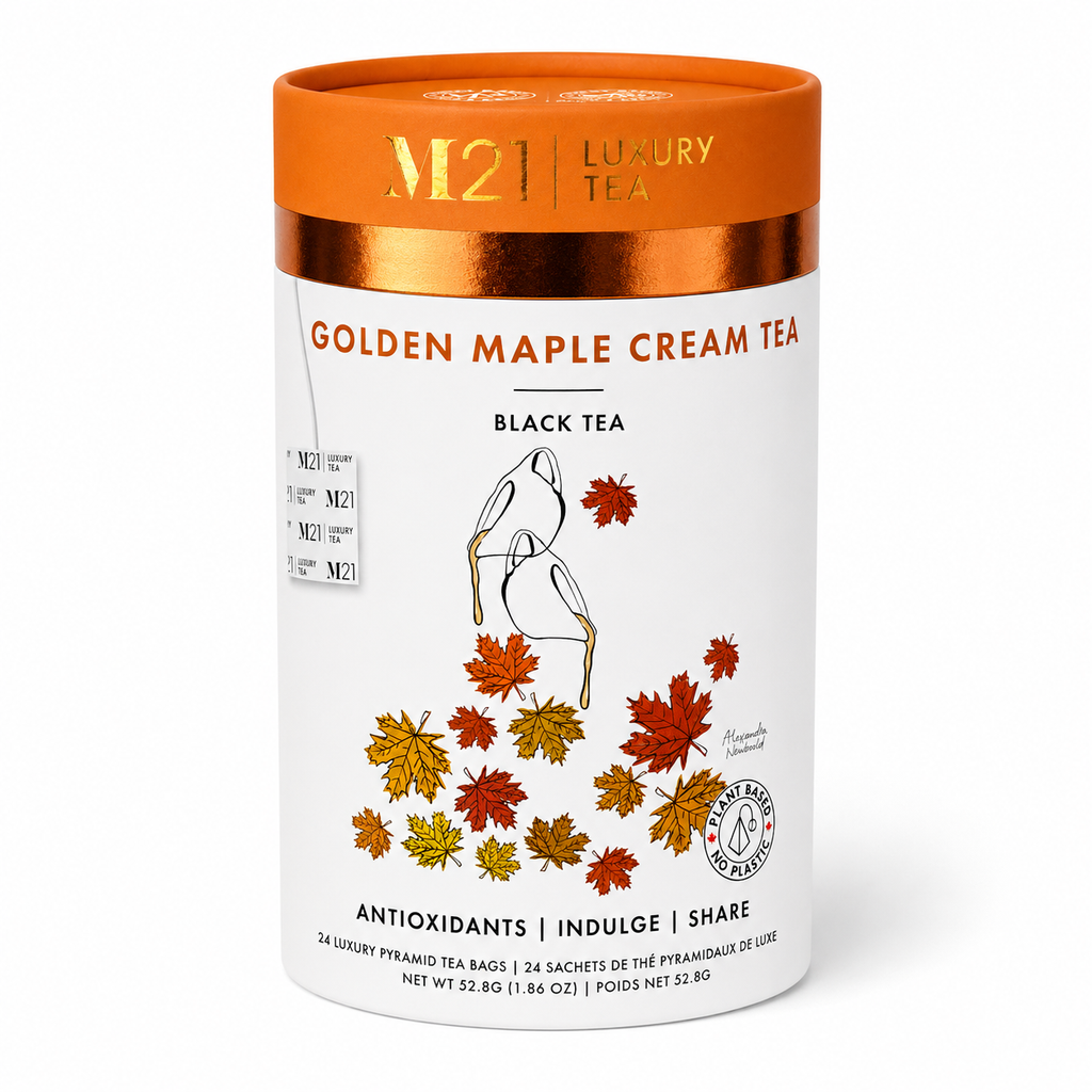 Maple Golden Cream Luxury Tea | Canadian | 24ct