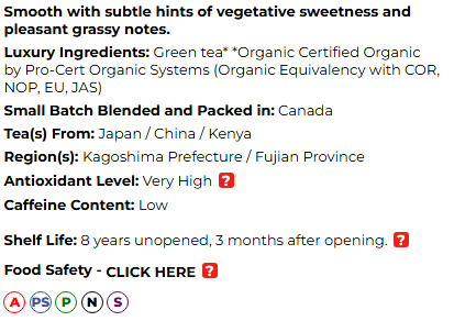 Tega Japanese Matcha 40g | Organic